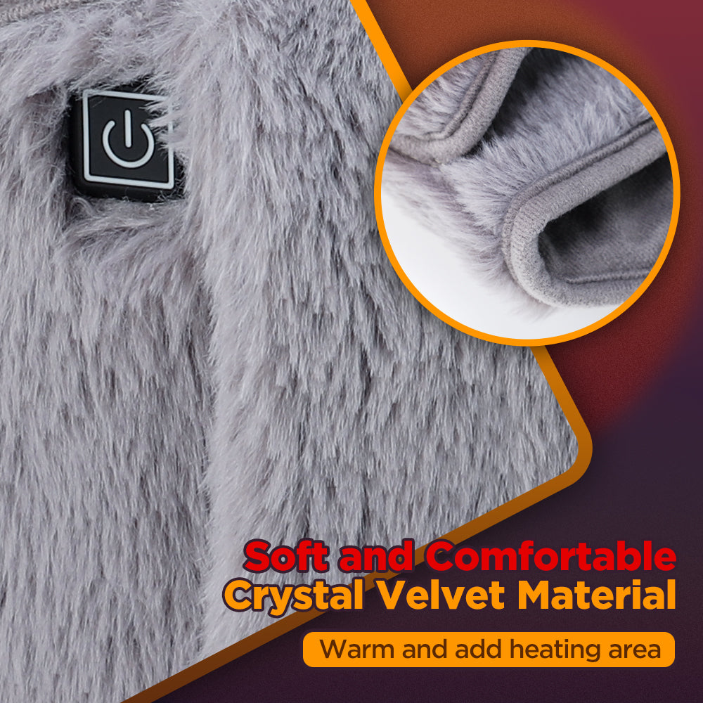 HailiCare Electric Heating Abdomen Belt 3 Levels Adjustable Heated Waist Belt Uterus Warming Pad Cold-Proof Uterine Belt Hand Waist Warming Pad Women Menstrual Relief Pain Uterus Hand Warmer HailiCare Health & Beauty