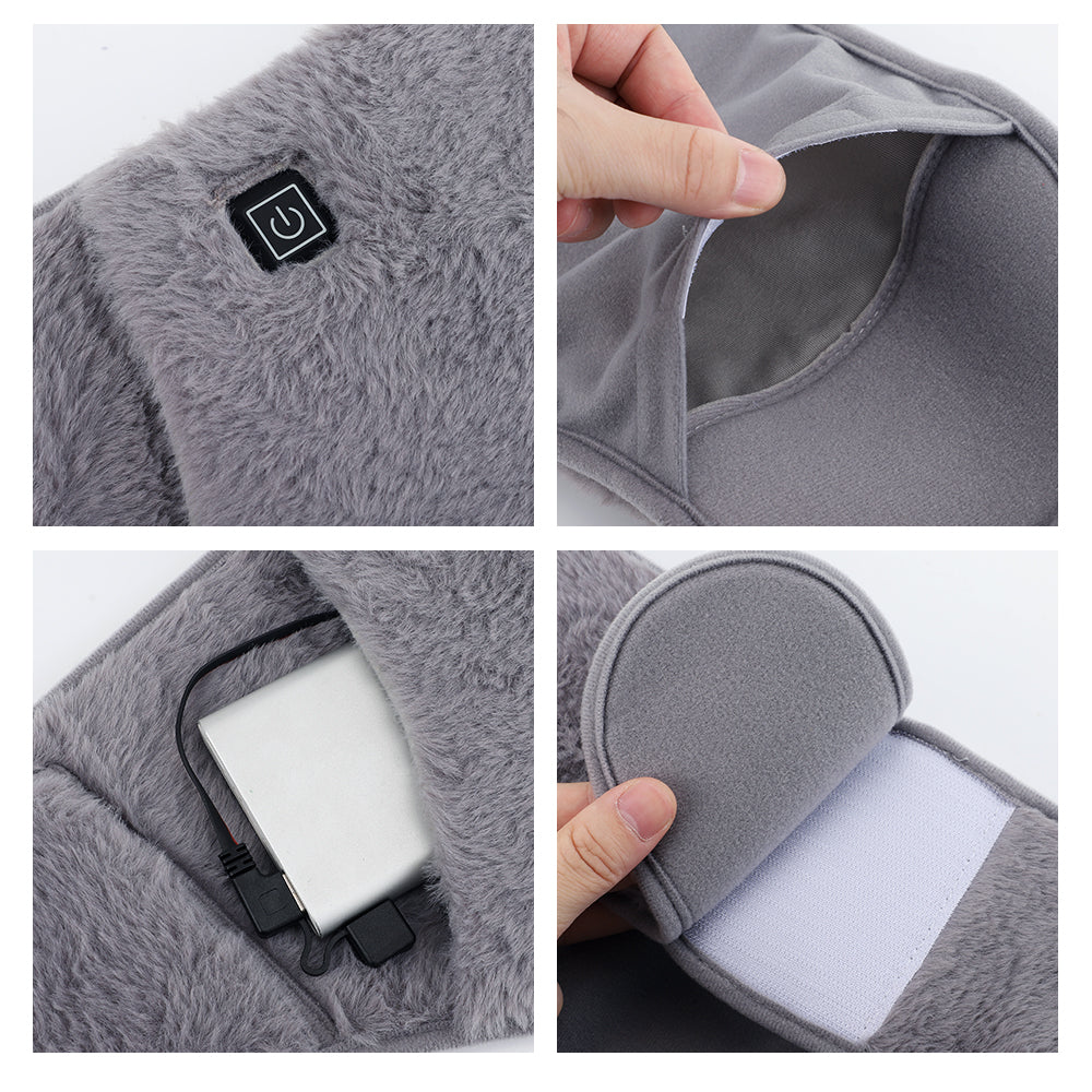 HailiCare Uterus Warming Belt Electric Heated Waist Warmer Cold Protection Artifact Graphene Heating USB Charging Hand Warming HailiCare Health & Beauty