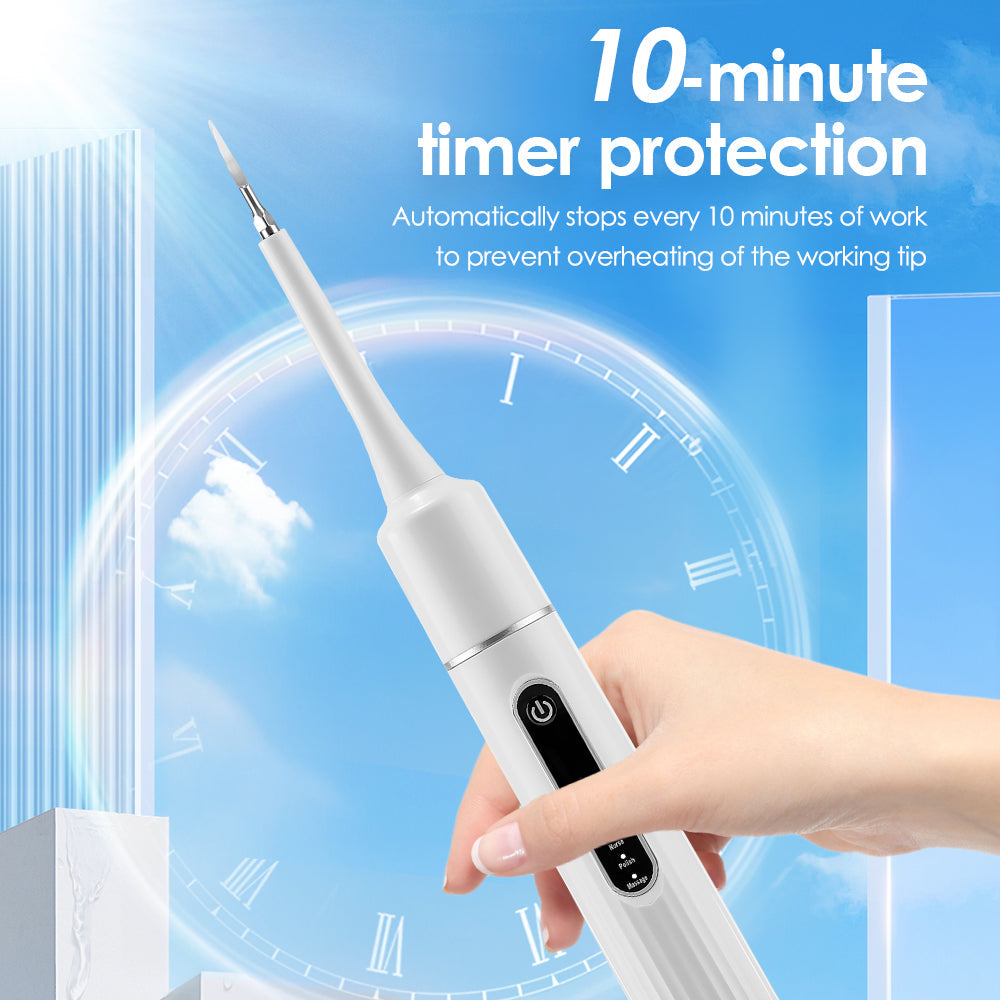 HailiCare Electric Teeth Cleaner Portable Household Toothbrush Tartar Remover Tartar Cleaning Whitening Teeth USB Charging HailiCare Health & Beauty