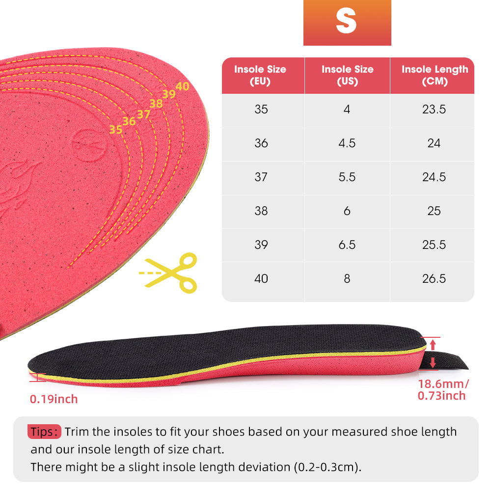 HailiCare Intelligent Heated Insoles APP Control USB Rechargeable Wireless Heating Insoles for Women Men 3000mAh Multi-Temperature Adjustable HailiCare Health & Beauty
