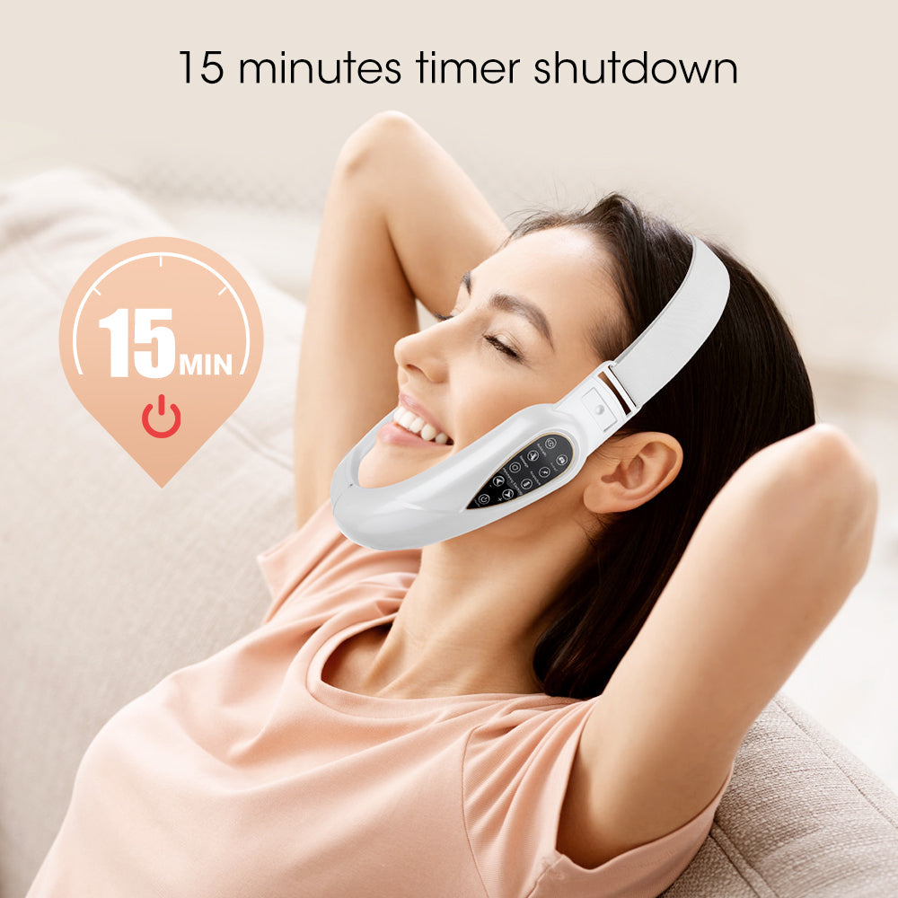 HailiCare V Face Face-lifting Instrument Facial Slimming Massager Photon Rejuvenation TENS Microcurrent Multifunctional Beauty Instrument Facial Lift Firming Skin Shaping Face Rejuvenation HailiCare Health & Beauty
