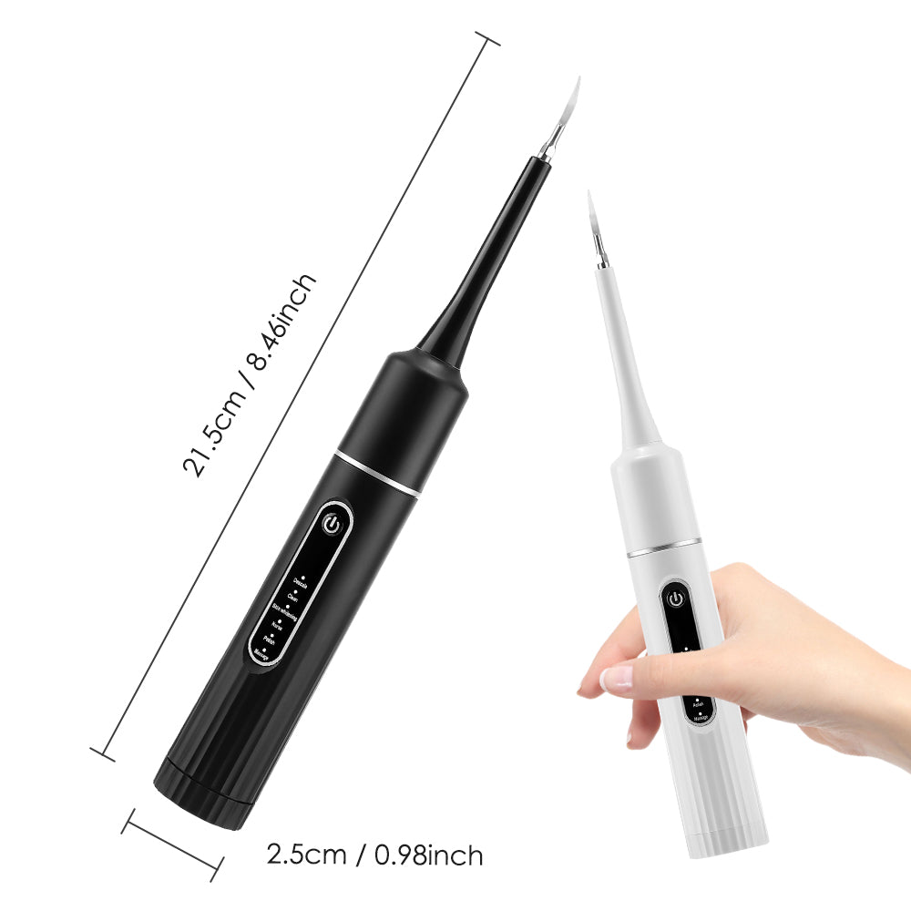 HailiCare Electric Teeth Cleaner Portable Household Toothbrush Tartar Remover Tartar Cleaning Whitening Teeth USB Charging HailiCare Health & Beauty