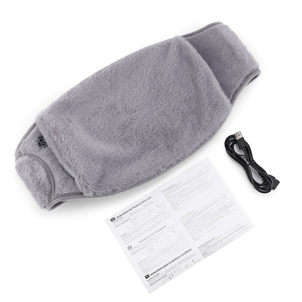 HailiCare Rechargeable Heated Waist Belt for Period Cramps & Menstrual Pain Relief HailiCare