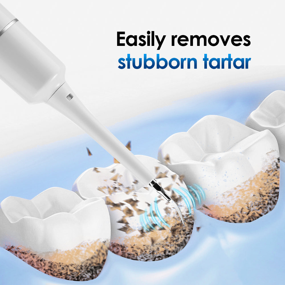 HailiCare Electric Teeth Cleaner Portable Household Toothbrush Tartar Remover Tartar Cleaning Whitening Teeth USB Charging HailiCare Health & Beauty