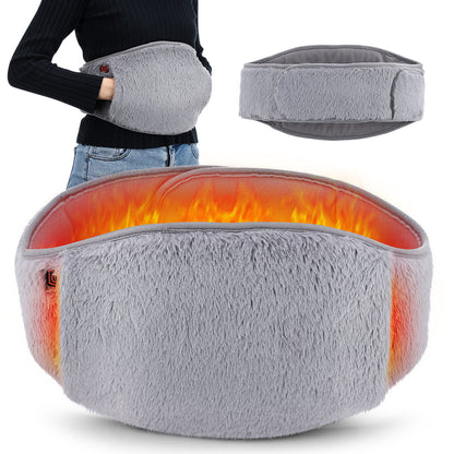 HailiCare Electric Heating Abdomen Belt 3 Levels Adjustable Heated Waist Belt Uterus Warming Pad Cold-Proof Uterine Belt Hand Waist Warming Pad Women Menstrual Relief Pain Uterus Hand Warmer HailiCare Health & Beauty