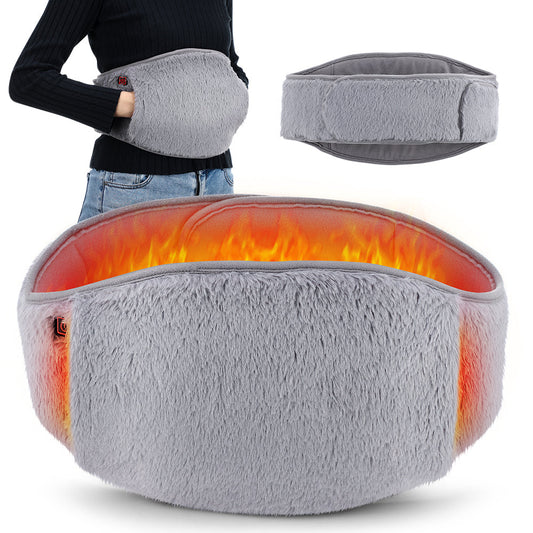 HailiCare Electric Heating Abdomen Belt 3 Levels Adjustable Heated Waist Belt Uterus Warming Pad Cold-Proof Uterine Belt Hand Waist Warming Pad Women Menstrual Relief Pain Uterus Hand Warmer HailiCare Health & Beauty