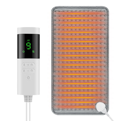 Electric Heating Pad for Back and Period Cramps Relief 9 Heat Levels 4 Timer Settings Soft Hot Heated Pad for Abdomen Shoulder Knee Legs Machine Washable Auto Shut Off HailiCare Health & Beauty