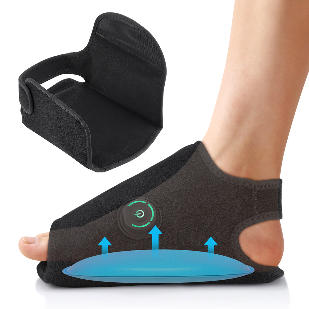 Foot Massager with Air Compression, 3 Adjustable Pressure Levels, Portable Electric Foot Massager with Acupoint Massage Accessories, 2000mAh Cordless Rechargeable, for Home Office Travel Gift HailiCare Health & Beauty