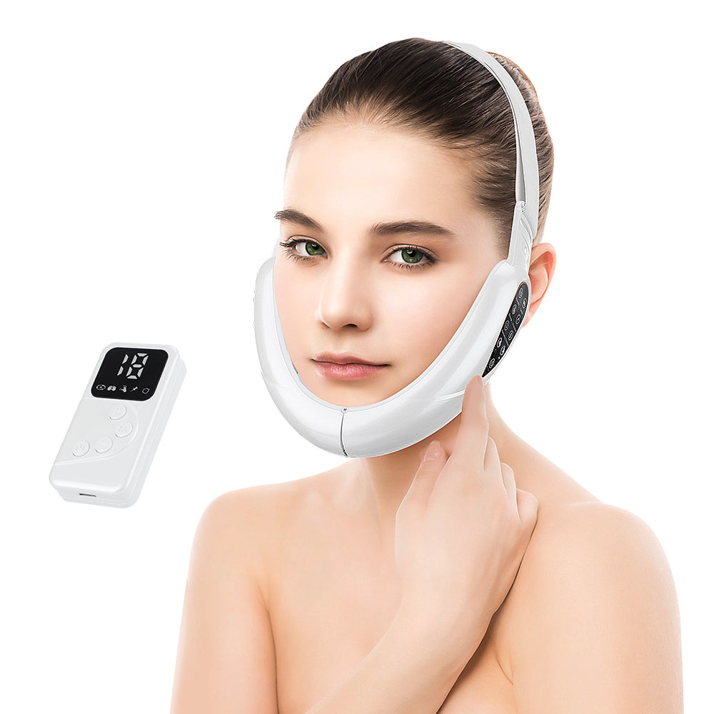 HailiCare V Face Face-lifting Instrument Facial Slimming Massager Photon Rejuvenation TENS Microcurrent Multifunctional Beauty Instrument Facial Lift Firming Skin Shaping Face Rejuvenation HailiCare Health & Beauty