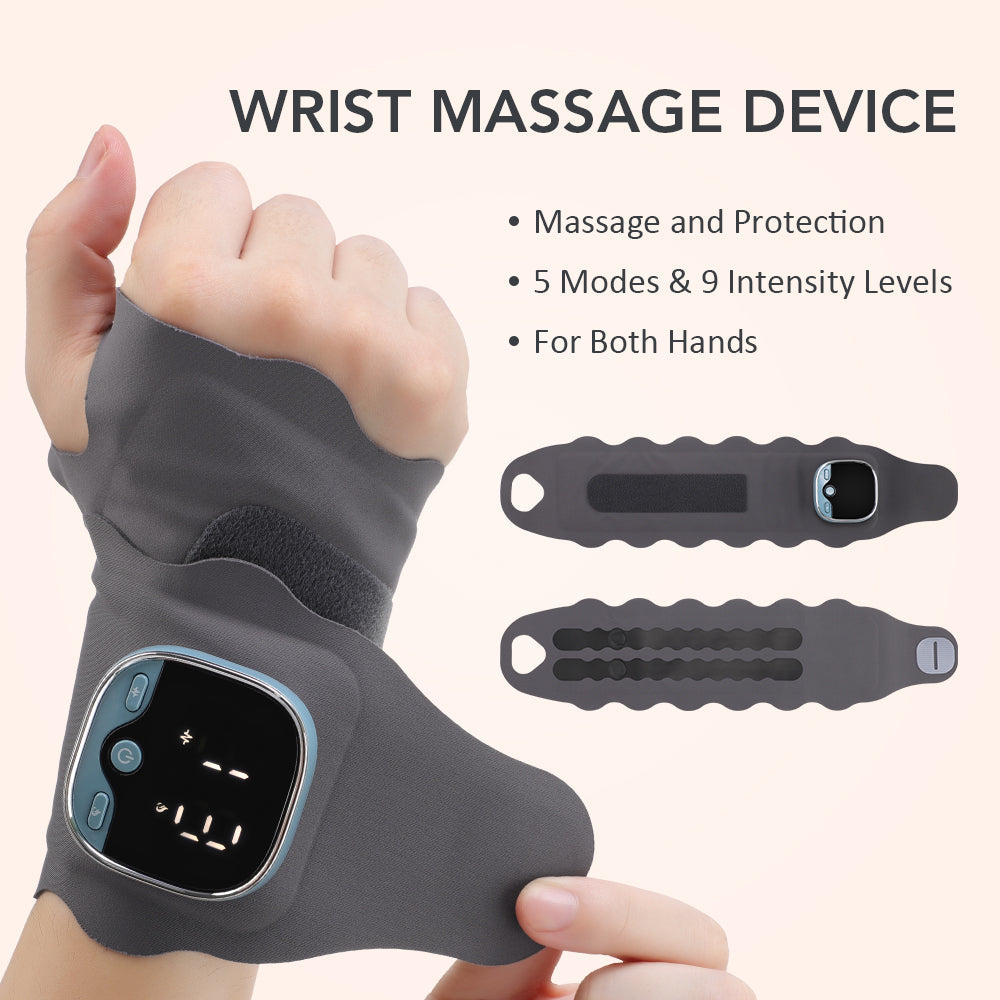 Electric Heating Wrist Massager for for Arthritis Carpal Tunnel Relief HailiCare