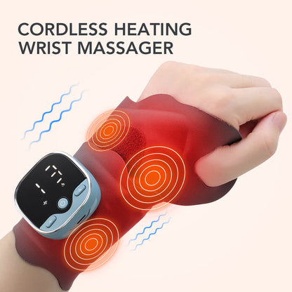 Electric Heating Wrist Massager for for Arthritis Carpal Tunnel Relief HailiCare