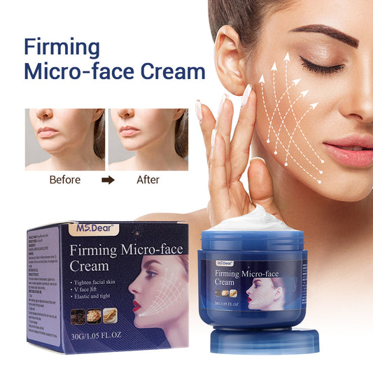 V Face Facial Massage Cream Tighten Contour Firming Lift Chin Moisturizing Skin Anti-Aging Improve Sagging Skin Facial Skin Care 30g HailiCare