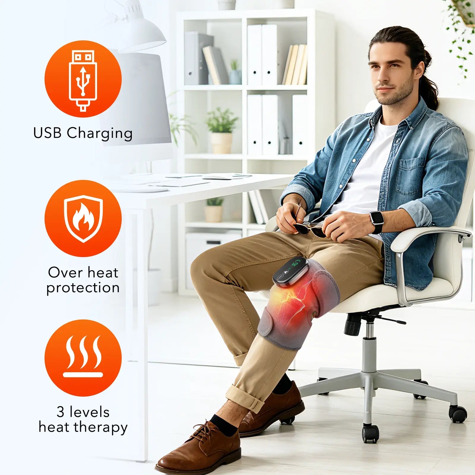 HailiCare Heated  Knee Wrap HailiCare
