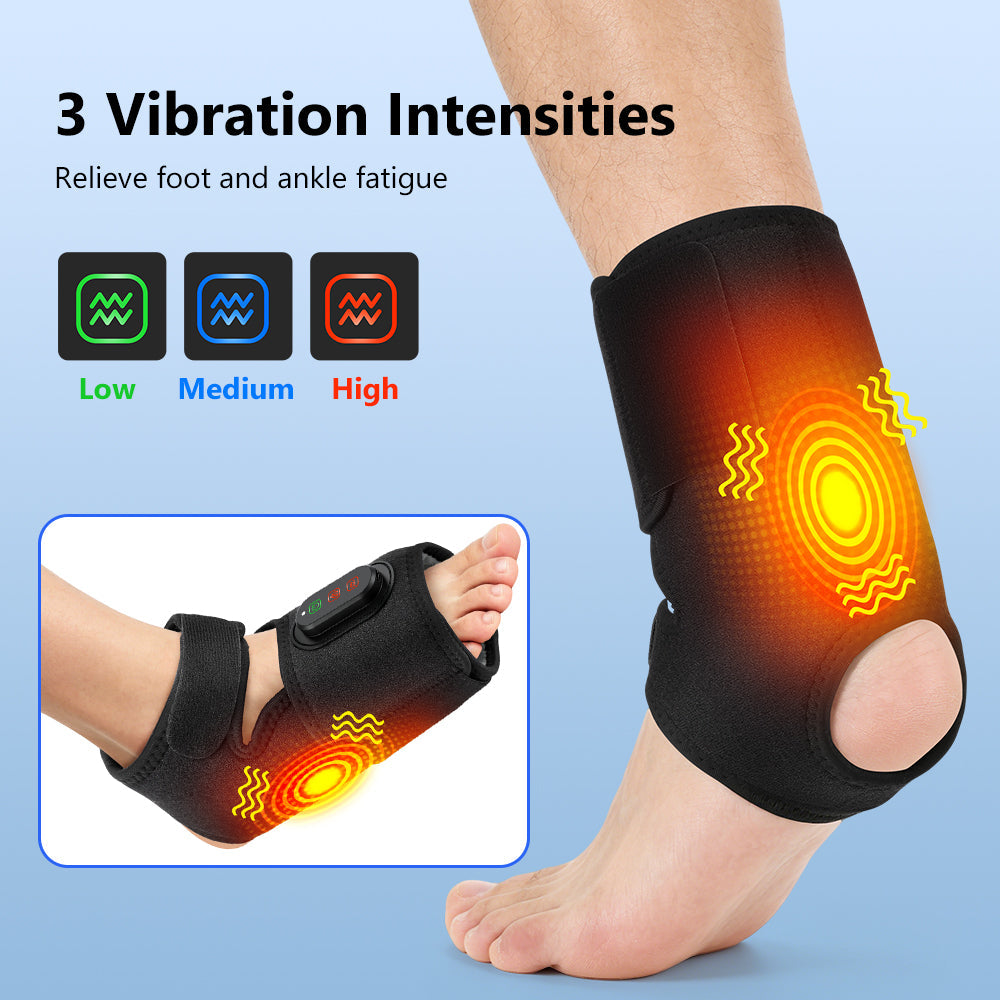 HailiCare Heated Ankle Brace with Rechargeable Heat Therapy for Swelling & Achilles Tendinitis HailiCare Health & Beauty