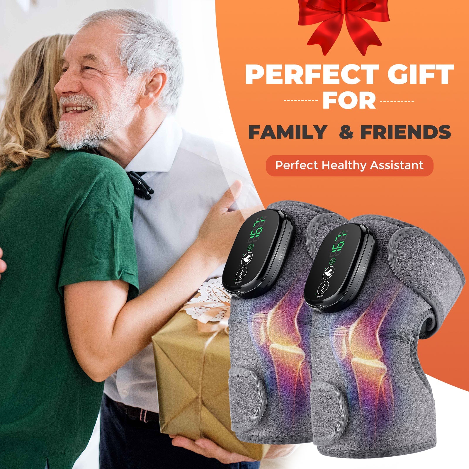 heated  Knee wrap HailiCare Health & Beauty