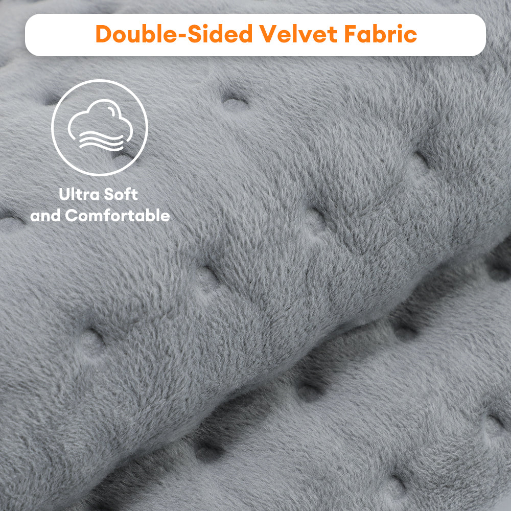 Electric Heating Pad for Back and Period Cramps Relief 9 Heat Levels 4 Timer Settings Soft Hot Heated Pad for Abdomen Shoulder Knee Legs Machine Washable Auto Shut Off HailiCare Health & Beauty