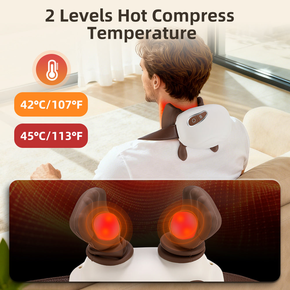 Deep Tissue Shiatsu Neck & Shoulder Massager HailiCare