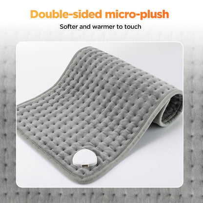 Electric Heating Pad Multifunctional Physiotherapy Heating Pad Heating Blanket Cushion 10 Levels Temperature Adjustment 4 Levels Of Timing For Hands Back Legs Shoulders Neck Spine Pain Relief Winter Warm HailiCare Health & Beauty