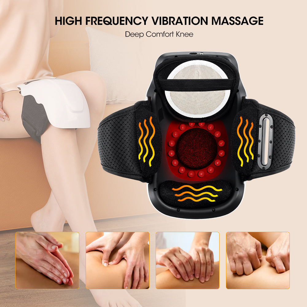 Electric Heating Vibration Red Light Knee  Massager HailiCare