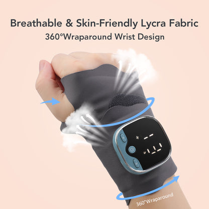 Electric Heating Wrist Massager for for Arthritis Carpal Tunnel Relief HailiCare