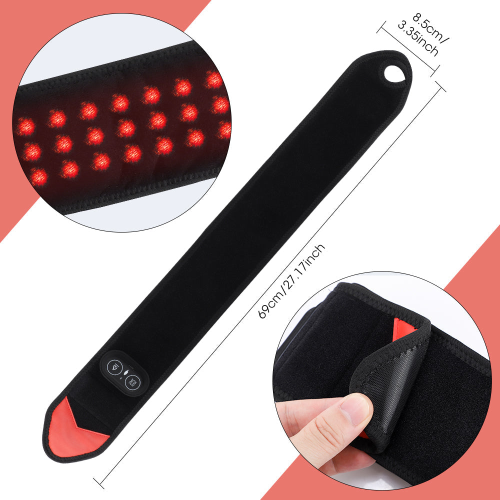Cordless Wrist Heating Pad Massage, Heated Wrist Wrap Arm Straps with 3 Heat and Vibration Settings,3000mAh Portable Hand Wrap Brace to Keep Wrist Warmers Agdoad