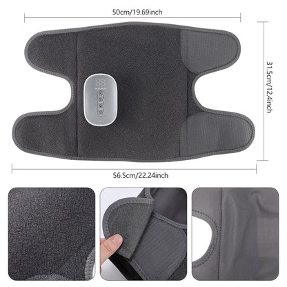 HailiCare Wireless Leg Heating Massager for Circulation Electric Calf Air Compression Massager with 4 Heating Levels Cordless Air Pressure Leg Massager with 8 Intensities 4 Modes Muscle Relaxation HailiCare Health & Beauty