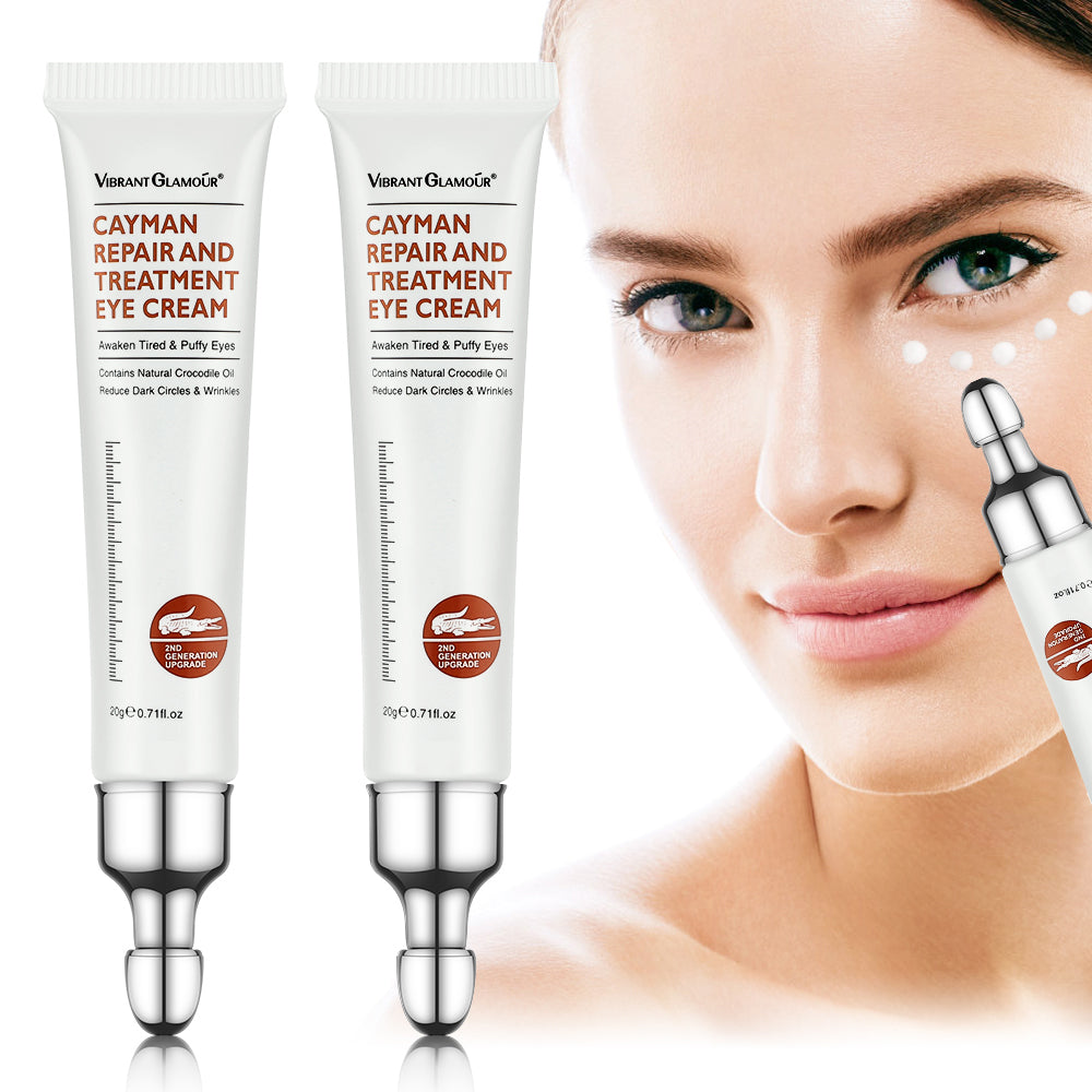 2pcs Instant Firming Eye Cream, Anti Aging Bags & Dark Circle, Anti Puffiness Remove, Targets and Reverses Signs of Skin Aging, 20g HailiCare