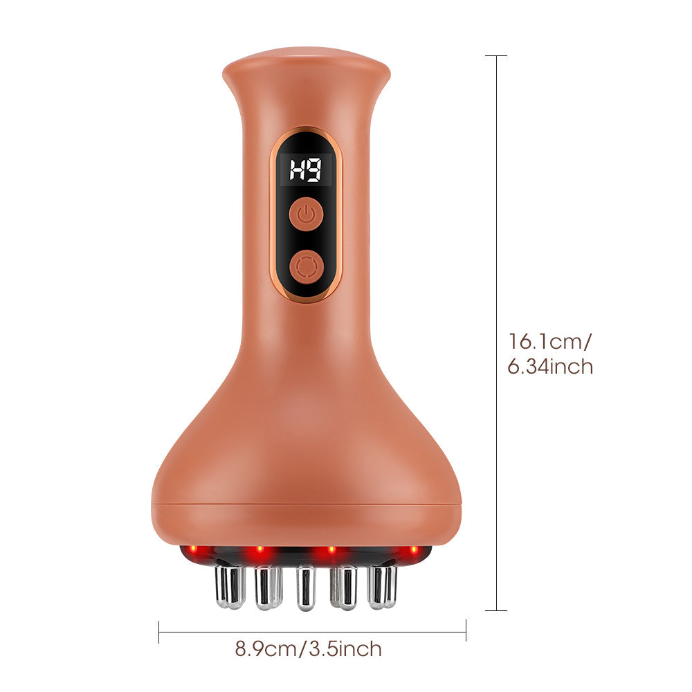 Cordless Body Shaping Heating Scraping Device Meridian Brush HailiCare