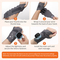 Electric Heating Wrist Massager for for Arthritis Carpal Tunnel Relief HailiCare