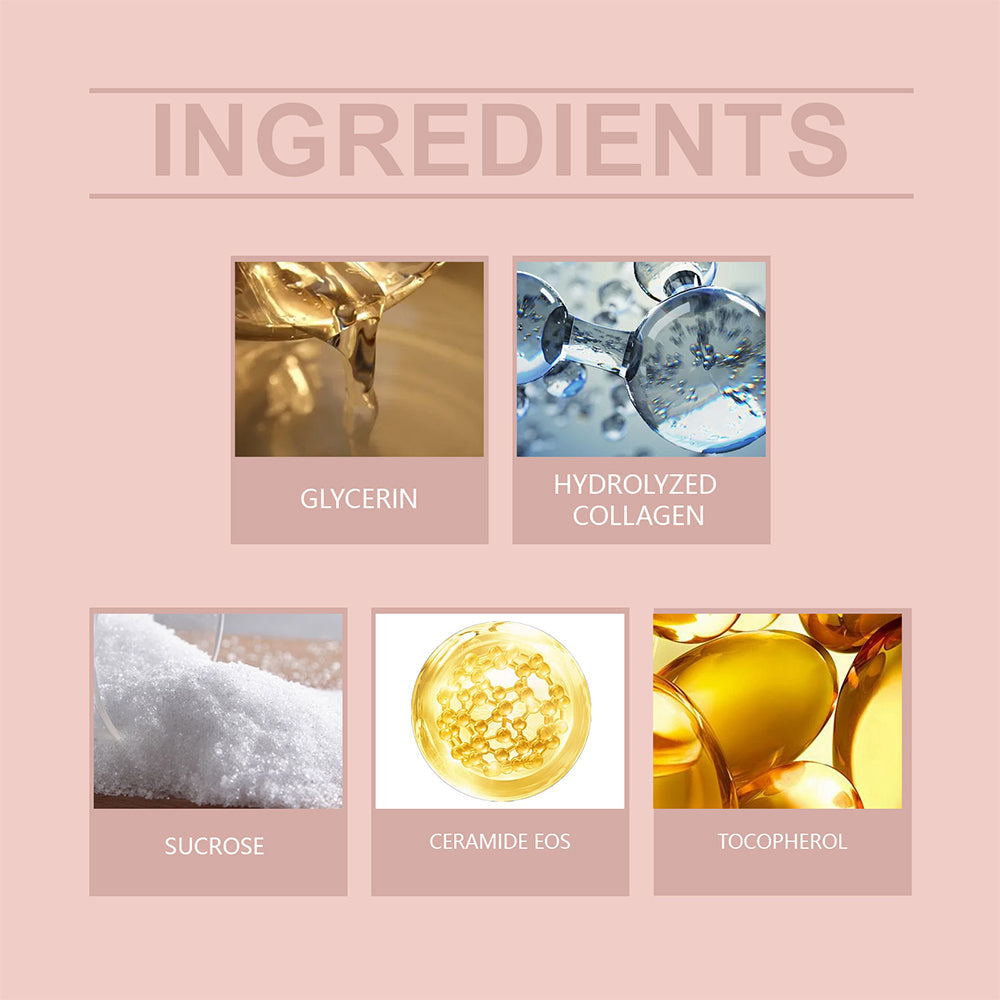 Collagen Overnight Wrapping Peel Off Facial Mask Hydrolyzed Collagen for educes Sagging & Dullness, Glowing Skin HailiCare