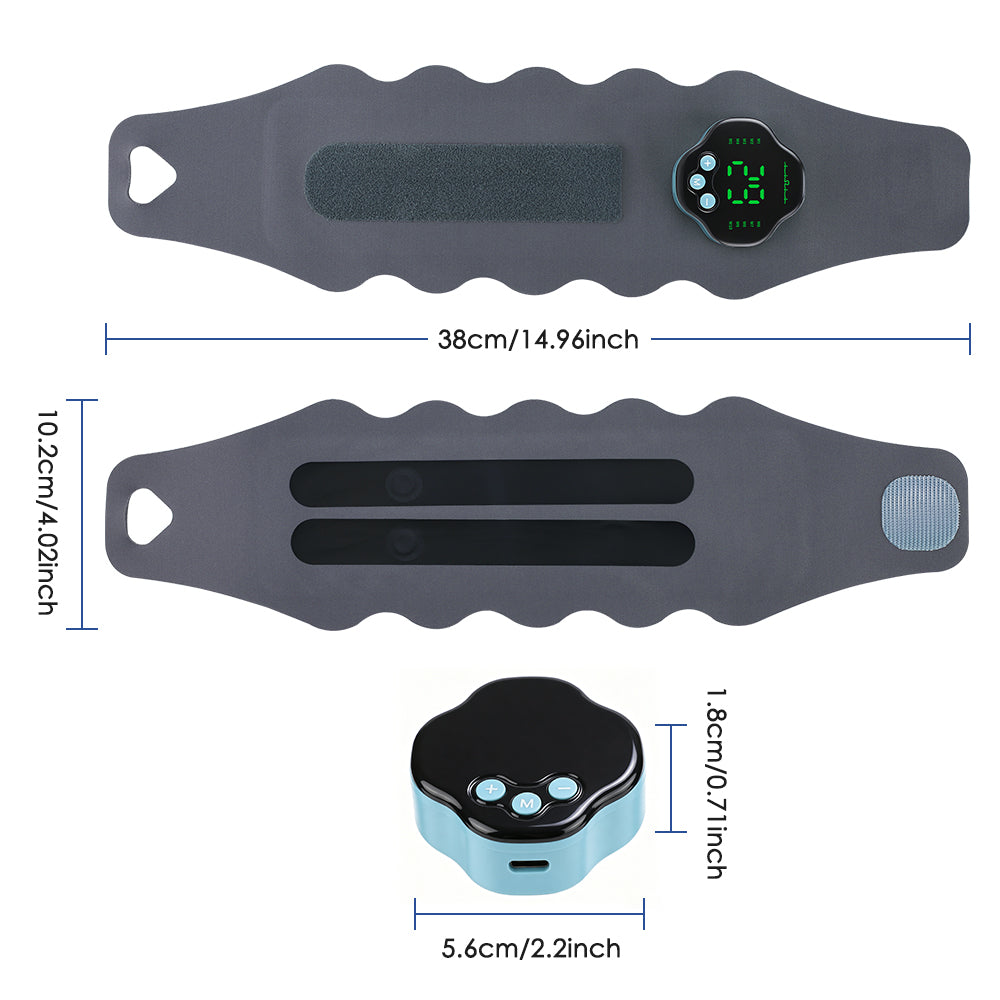 Cordless Wrist Massager Brace Wrap, Microcurrent Wrist Massager with 10 Modes & 29 Intensities, Hand Massage Device for Wrist Support Wrap for Fatigue Relief, Detachable Magnetic Controller Agdoad