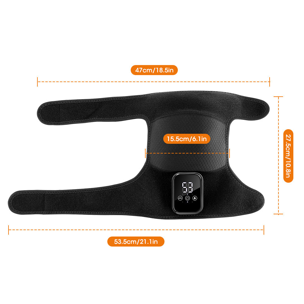 Electric Knee Massager with Heat Vibration HailiCare Health & Beauty