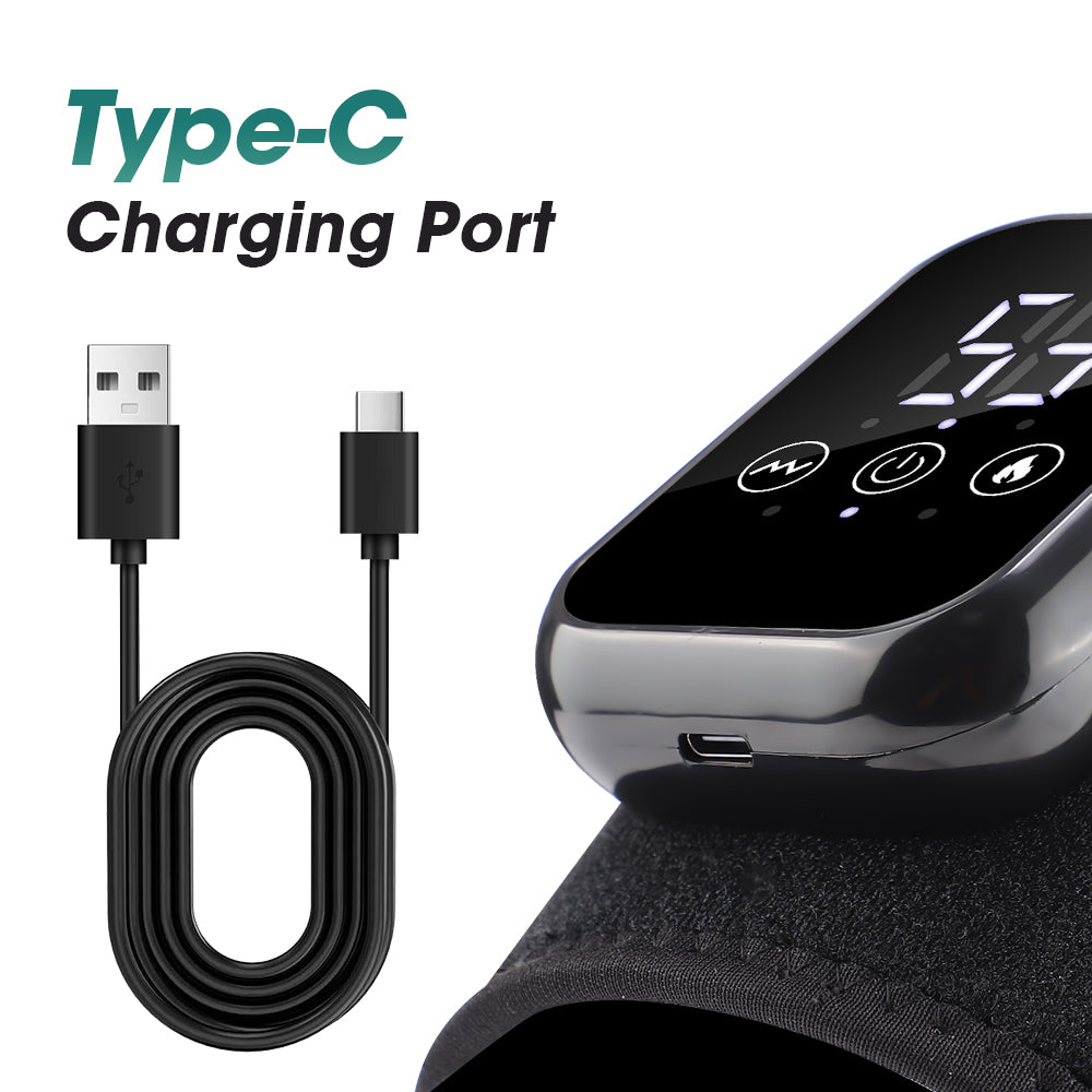 Electric Heating Vibration Massage Shoulder Brace HailiCare Health & Beauty