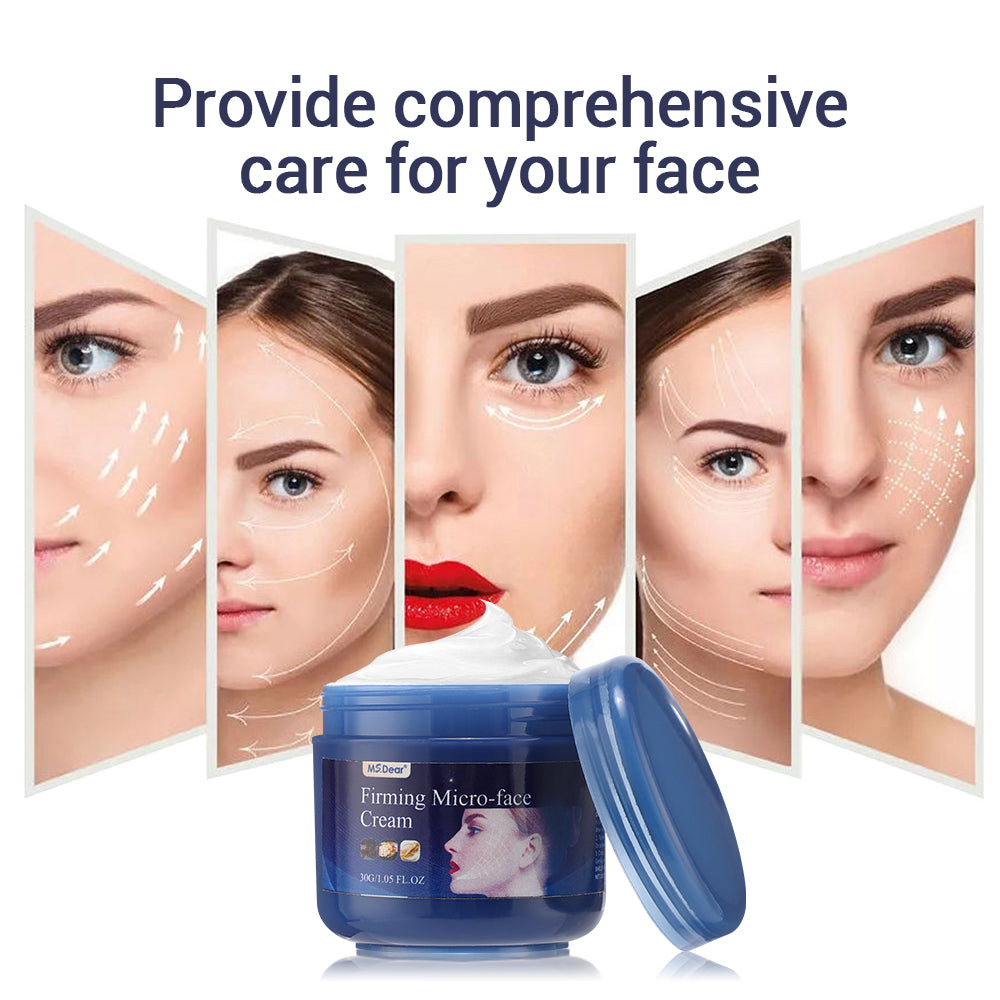 V Face Facial Massage Cream Tighten Contour Firming Lift Chin Moisturizing Skin Anti-Aging Improve Sagging Skin Facial Skin Care 30g HailiCare