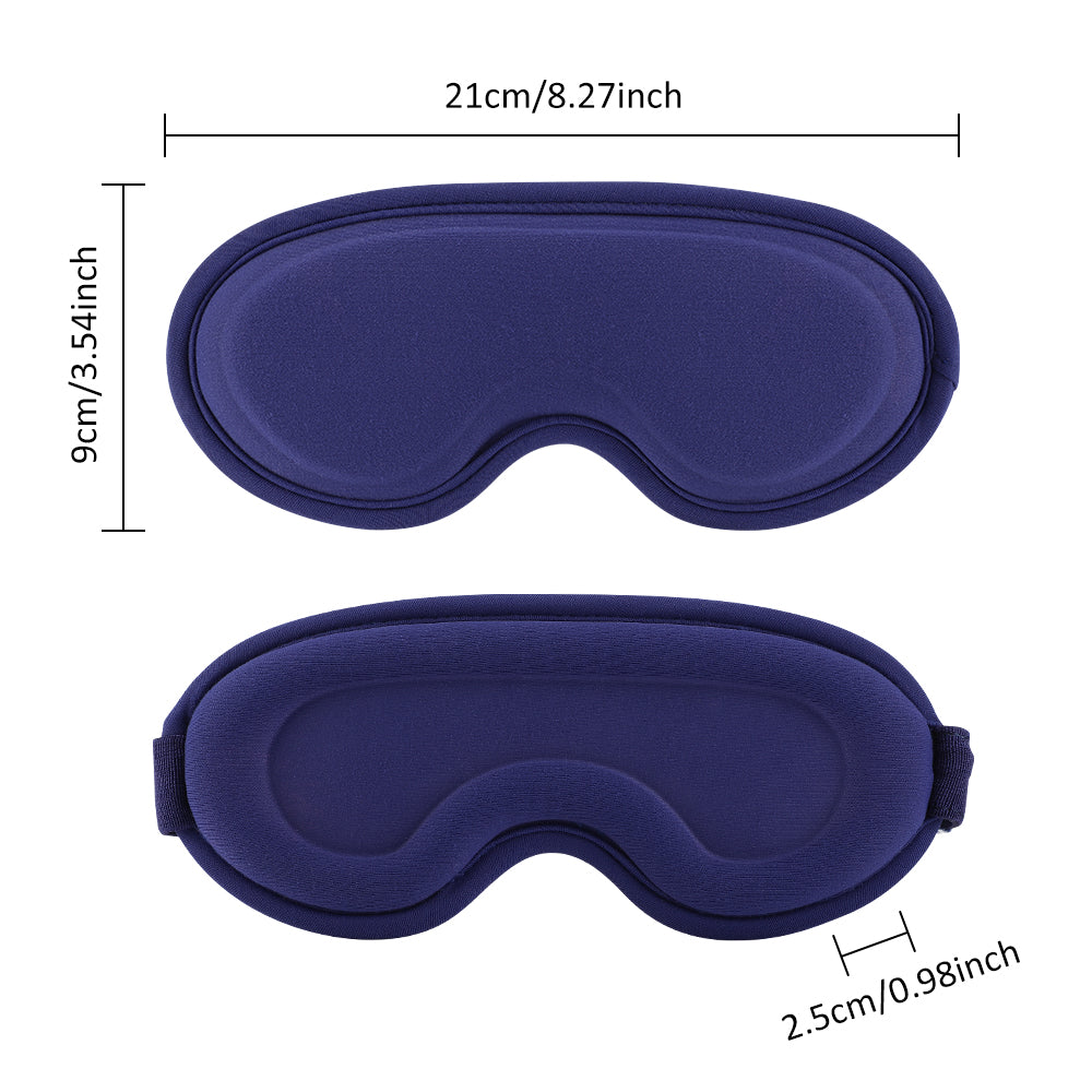 HailiCare Electric Eye Mask 5-Level Hot Compress 6 Vibration Eye Mask 3D Massage Sleep Shading Mask Warm Eye Heated Compress Mask for Dry Eyes HailiCare Health & Beauty