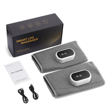 HailiCare Wireless 360° Air Pressure Calf Massager 3 Modes 3 Intensities Electric Airbag Compression Leg Massage Wrap Muscle Relax Blood Circulation Relieve Fatigue HailiCare Health & Beauty