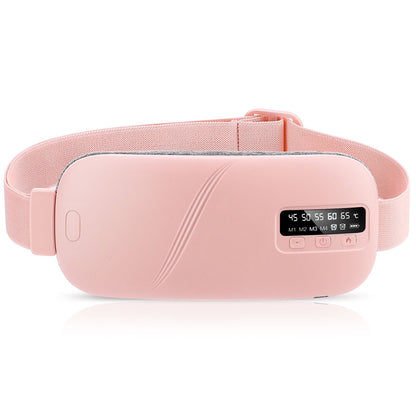 HailiCare Menstrual Relief Portable Cordless Heating Pad Electric Fast Heating Vibration Massage Belt Reduce Dysmenorrhea Abdominal Warmer Belt Women Period Heating Belt with 5 Heat Levels and 4 Massage Modes HailiCare Health & Beauty