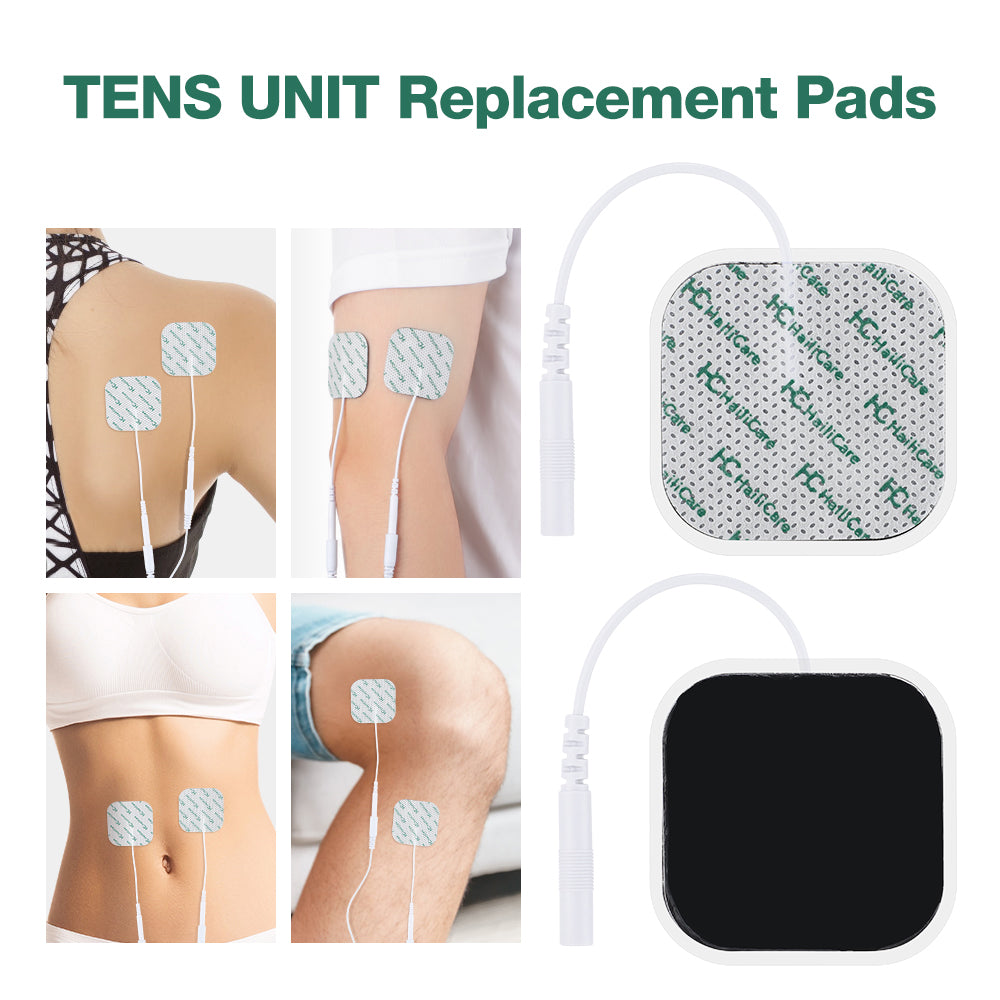 HailiCare TENS Electrode Pads EMS Replacement Unit for Tens Acupuncture For Digital Therapy Machine Massager Multi-Type for Choose HailiCare Health & Beauty