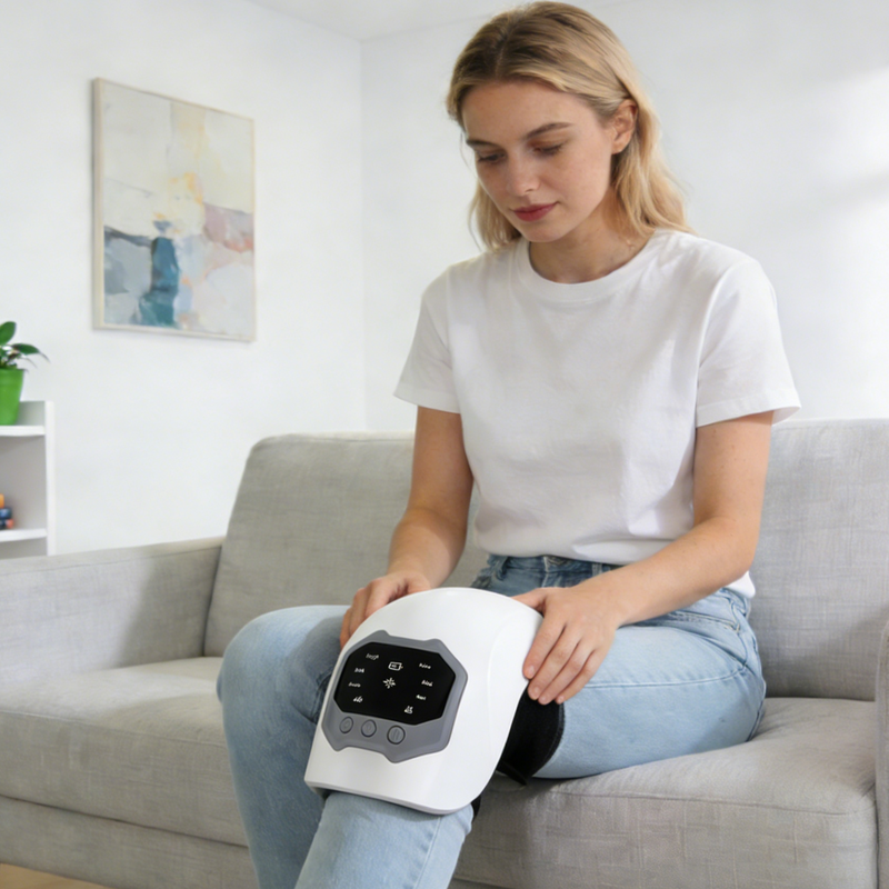 Electric Knee Massager with Heating Vibration Function HailiCare