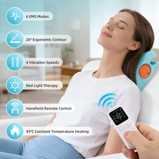 Neck Massager with Cervical Traction HailiCare