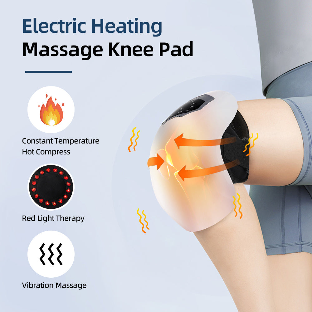 Electric Knee Massager with Heating Vibration Function HailiCare