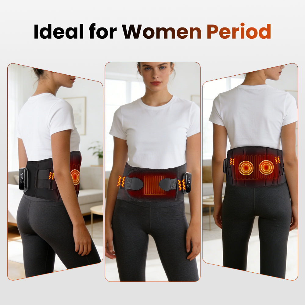 Cordless Heated Waist Belt for Relaxation and Discomfort Relief HailiCare