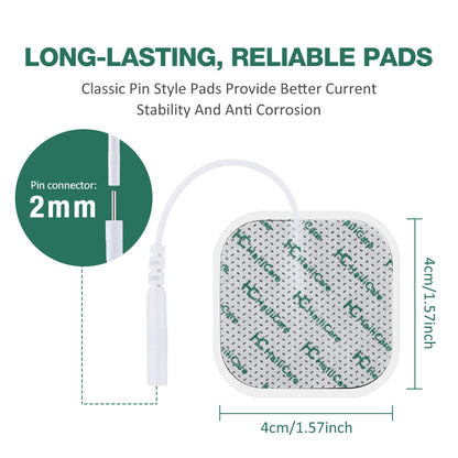 HailiCare TENS Electrode Pads EMS Replacement Unit for Tens Acupuncture For Digital Therapy Machine Massager Multi-Type for Choose HailiCare Health & Beauty