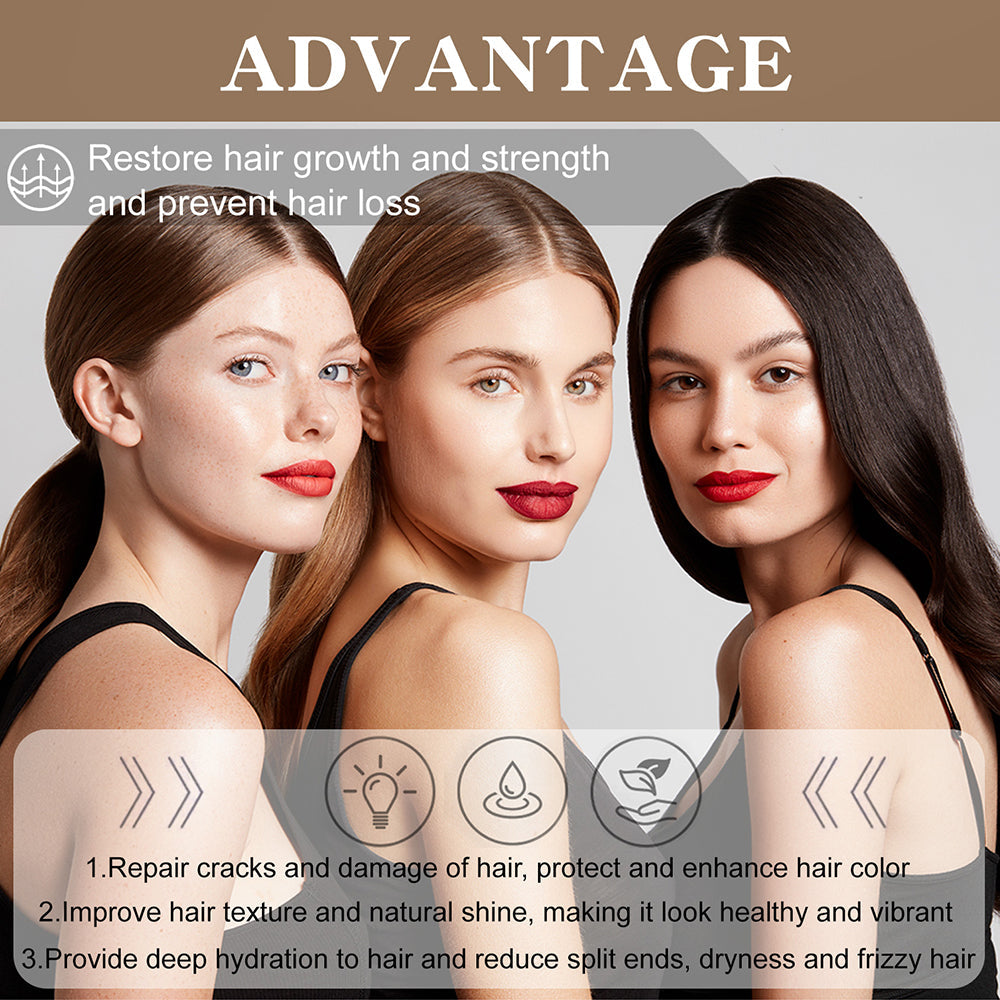 Batana Oil Conditioner for Hair, Moisturizing Repair Hair Care for Men & Women, Strengthening Hair Root Pleasant Smell Smooth Texture 4oz HailiCare