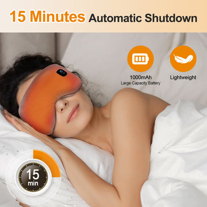 RechargeableHeated Eye Mask  for Eye Relief HailiCare