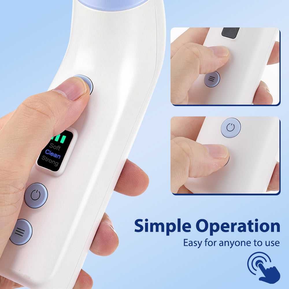 Electronic Tonsil Stone Remover Vacuum,Cordless Tonsil Stone Removal Kit Tool with 75KPA Suction & LED Light,Upgraded Tonsil Cleaner,5X Magnifying Mirror,Fight Bad Breath, Mouth Cleaning Oral Care BearCris