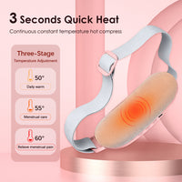 Uterine Warm Belt Hot Compression Relieve menstrual pain HailiCare