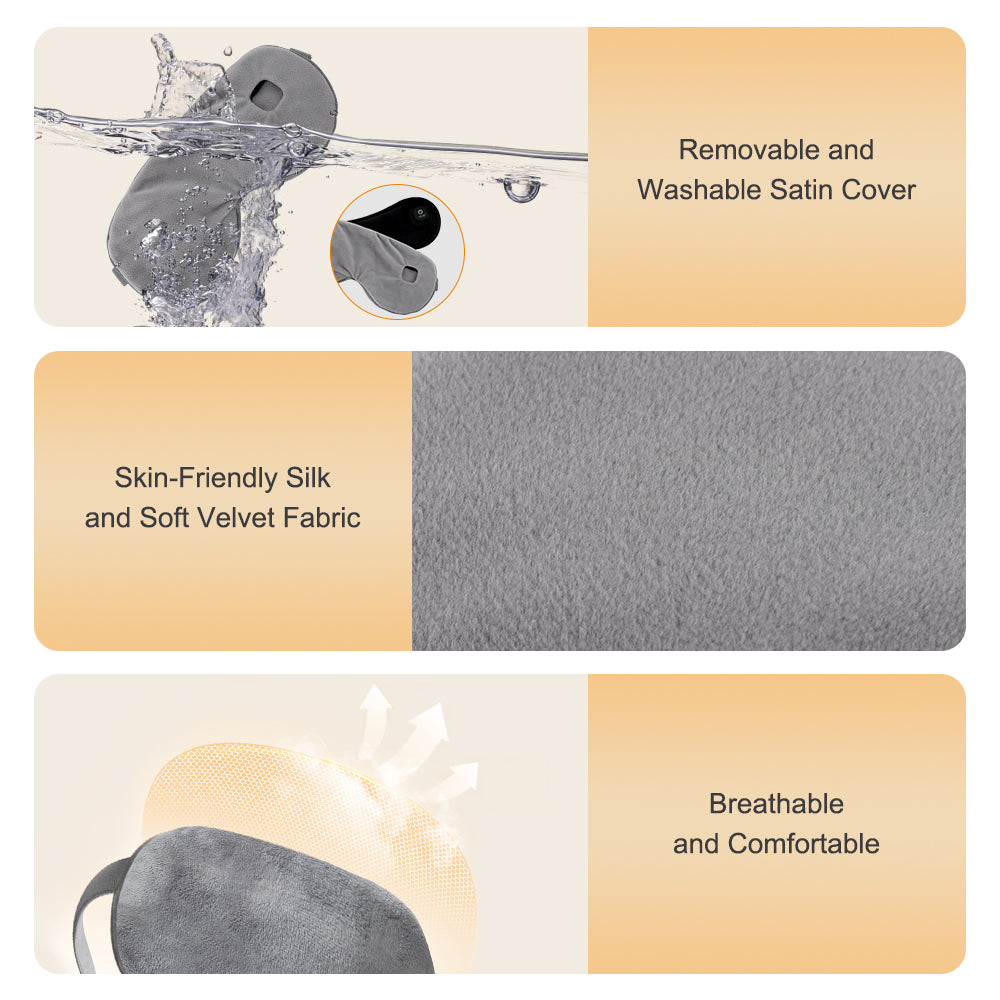 RechargeableHeated Eye Mask  for Eye Relief HailiCare