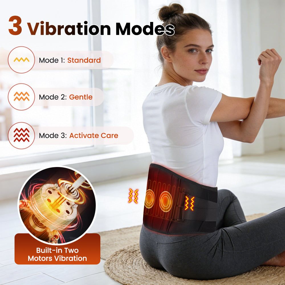 Cordless Heated Waist Belt for Relaxation and Discomfort Relief HailiCare