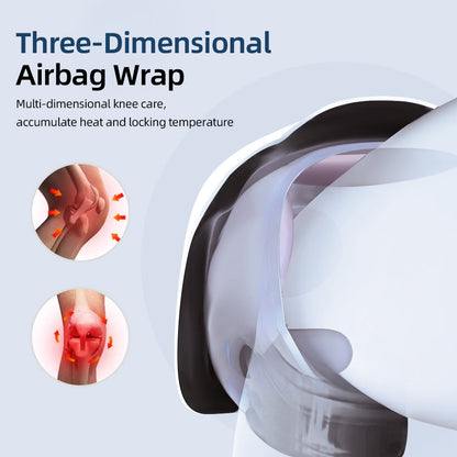 Electric Knee Massager with Heating Vibration Function HailiCare